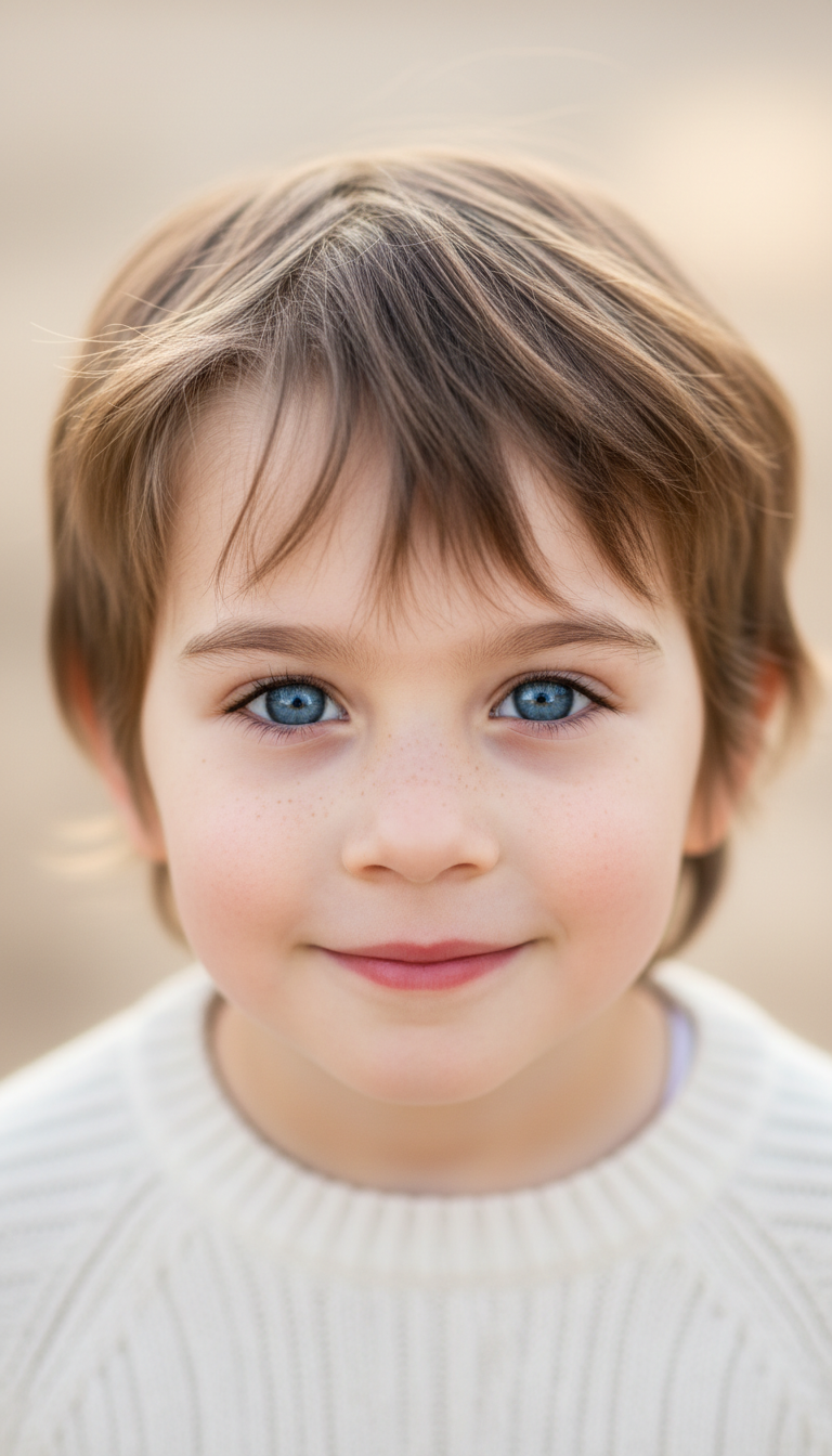 Happy family outdoors
